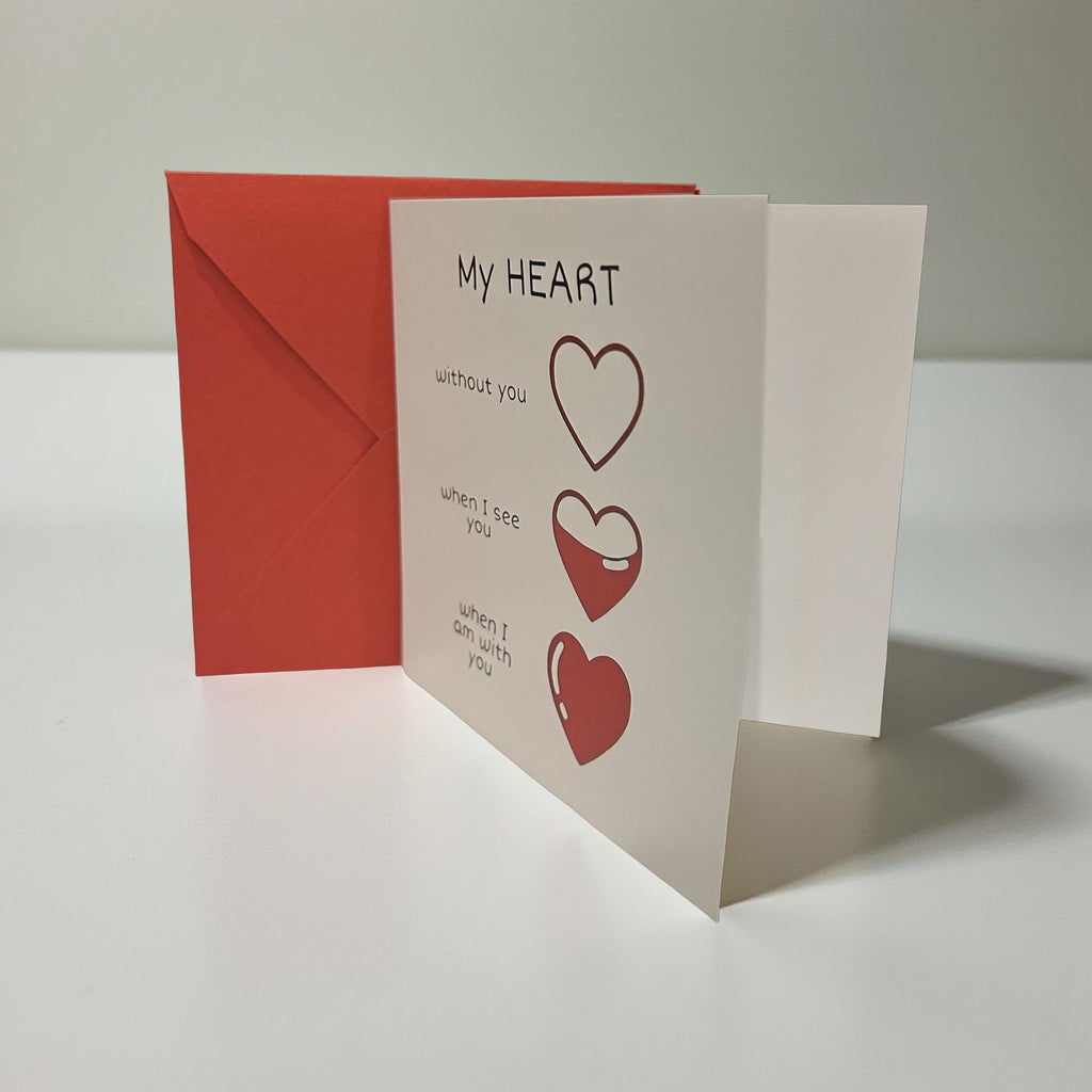 ‘My Heart’ Love Card