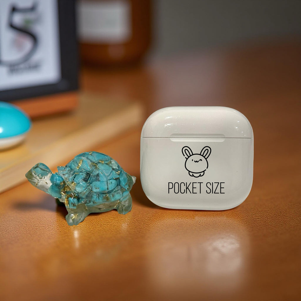 Natural Crystal Turtle Figurine
