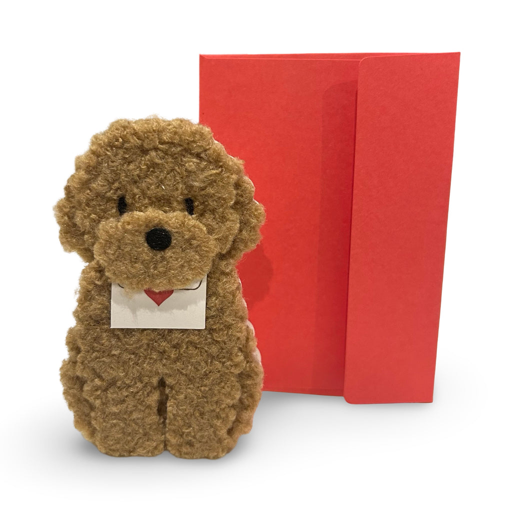 3D Doggo Messenger Card