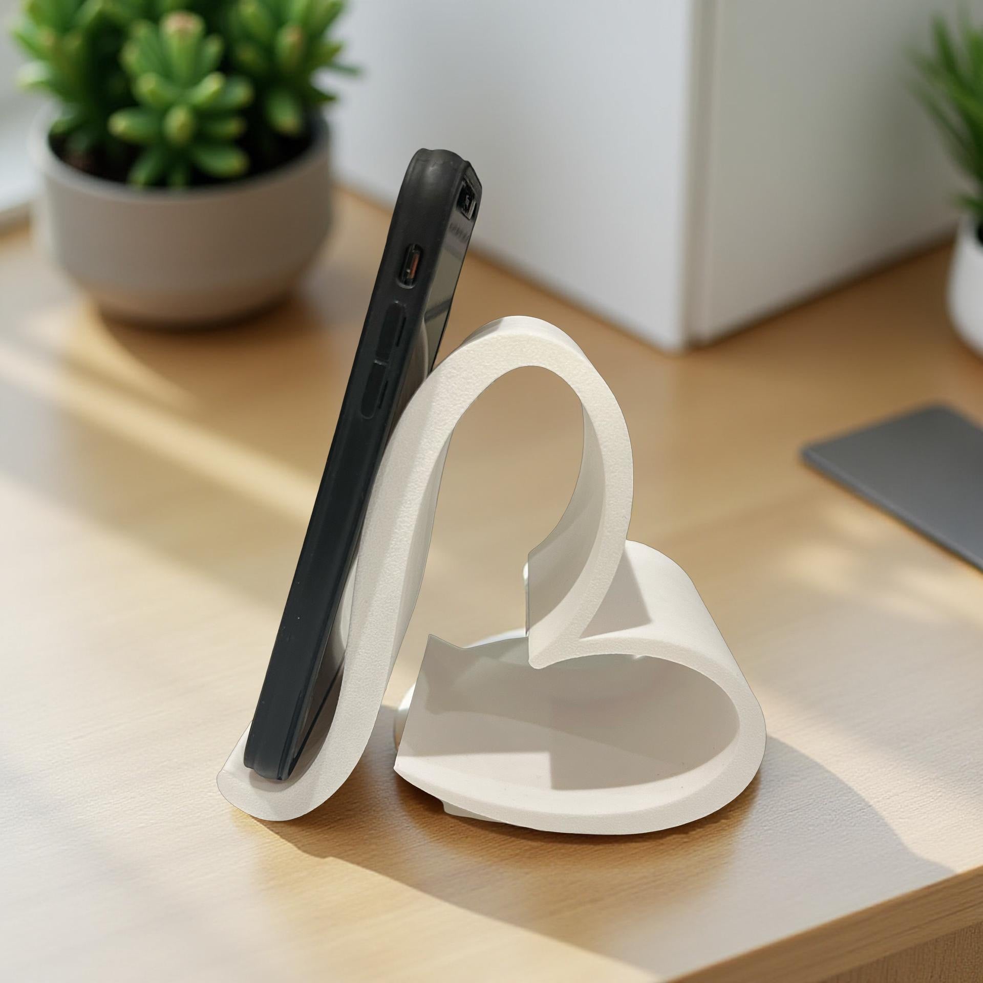 Heart Shaped Phone Stand
