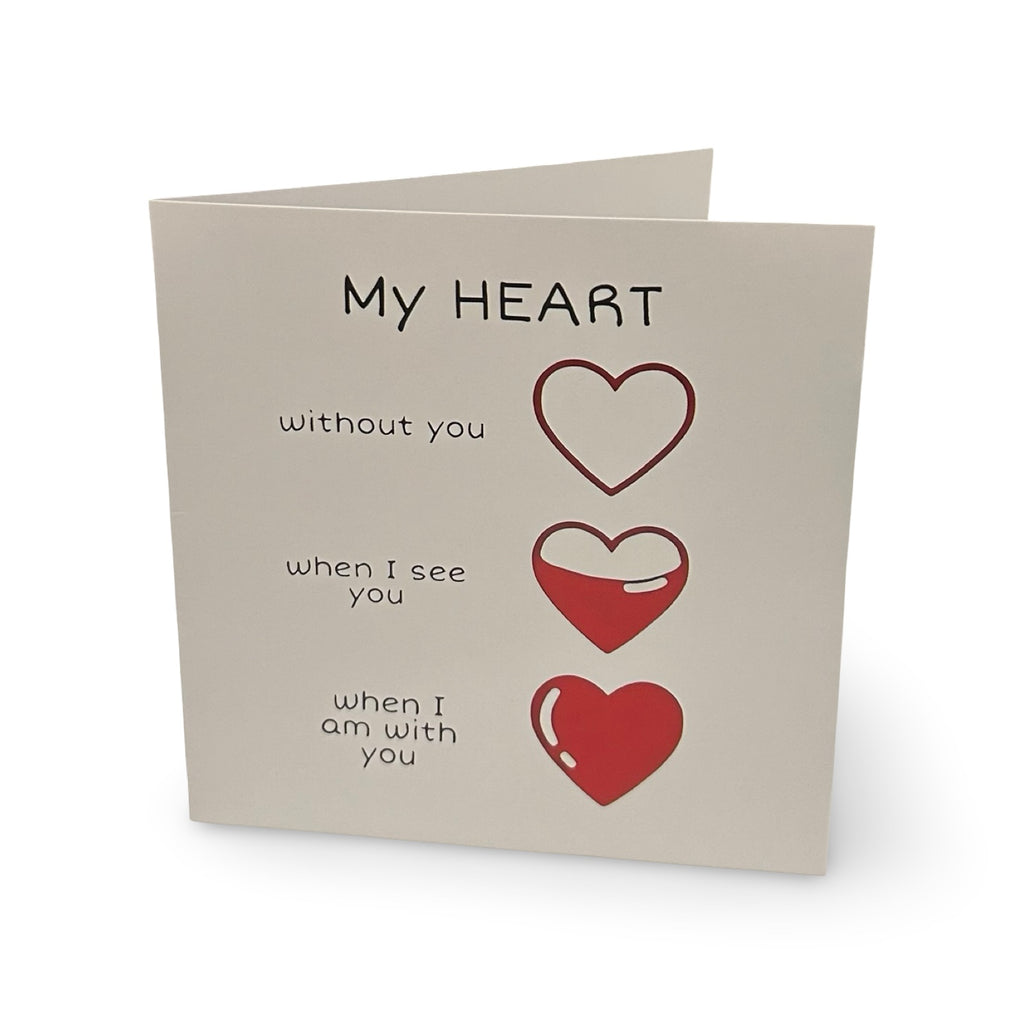 ‘My Heart’ Love Card