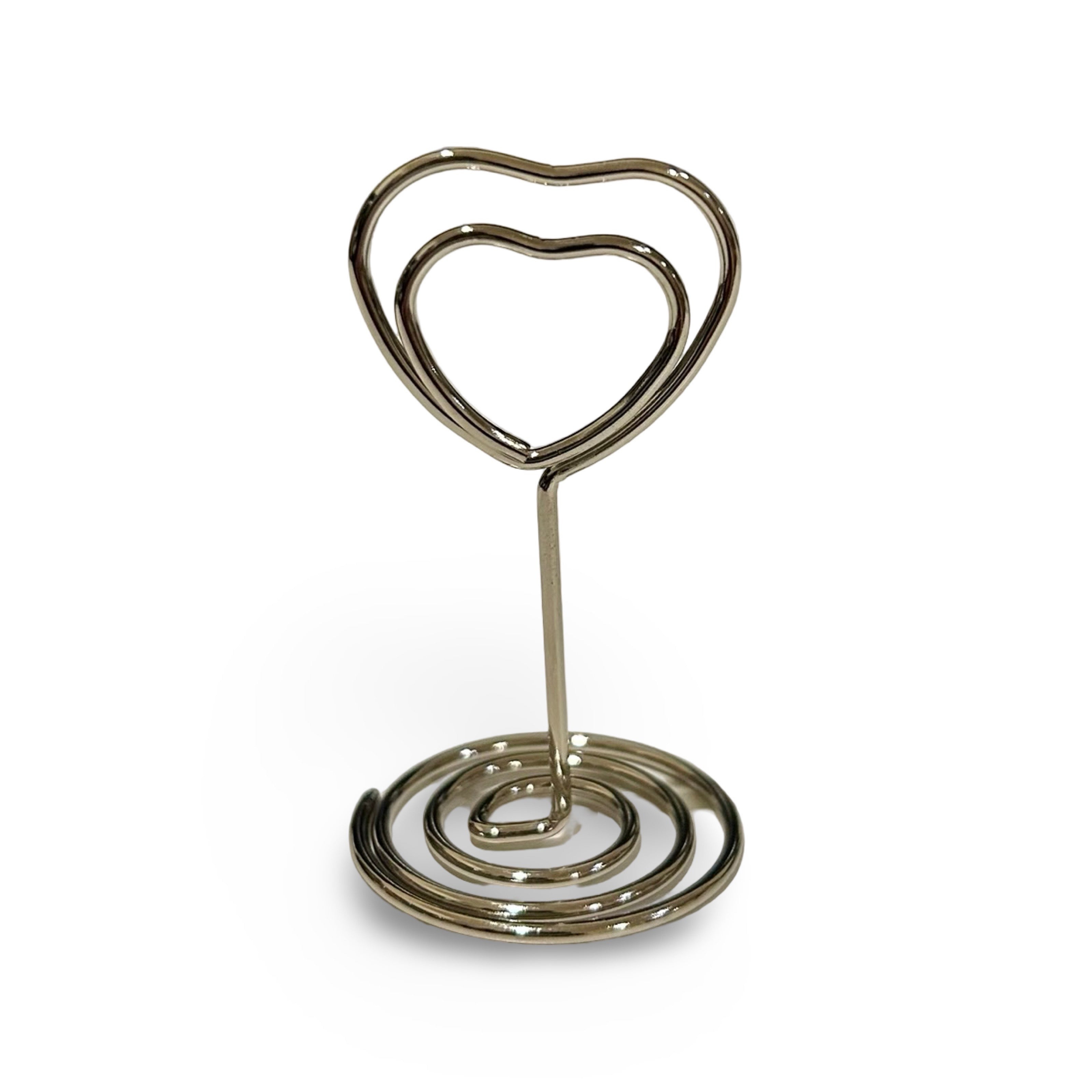 Heart Shaped Standing Note Clip