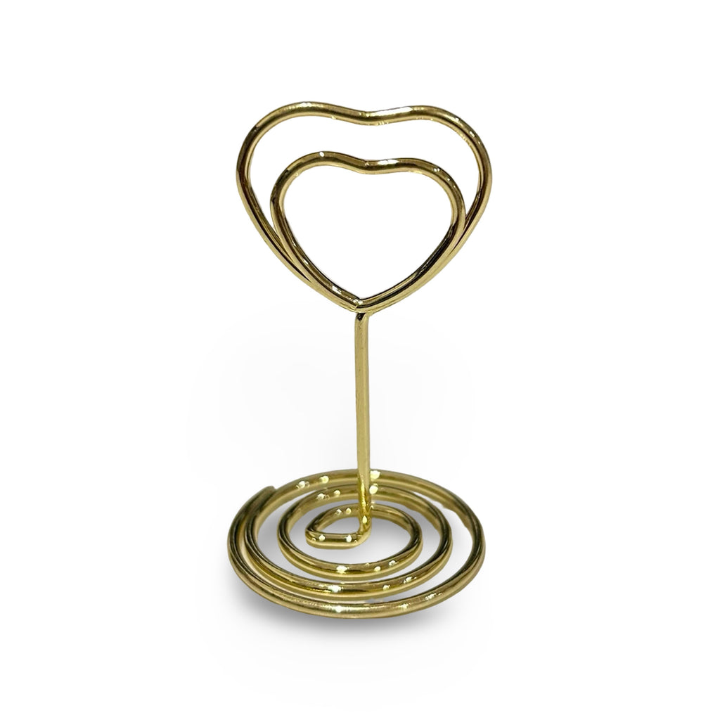 Heart Shaped Standing Note Clip