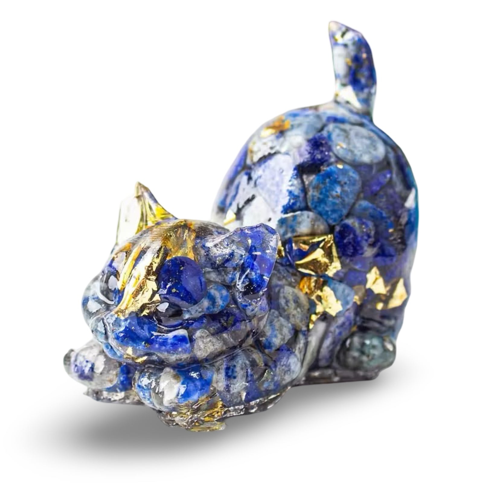 Crystal Cat Figurine