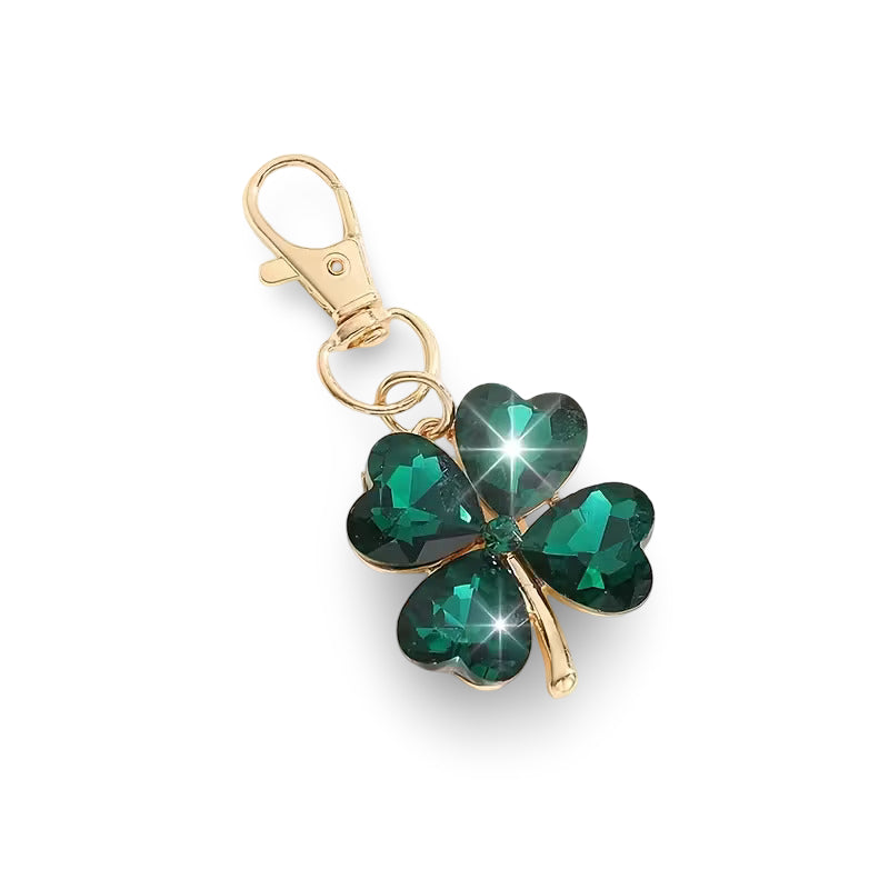 Clove Leaf Lobster Clasp Keyring