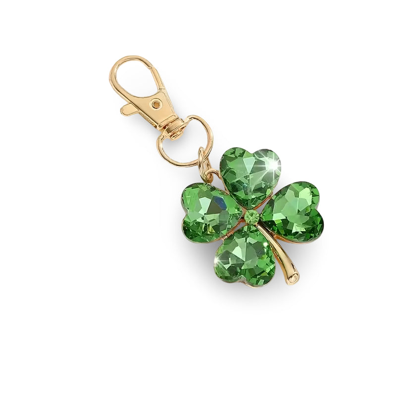Clove Leaf Lobster Clasp Keyring