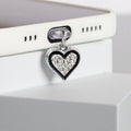Double Heart Charging Port Dust Plug