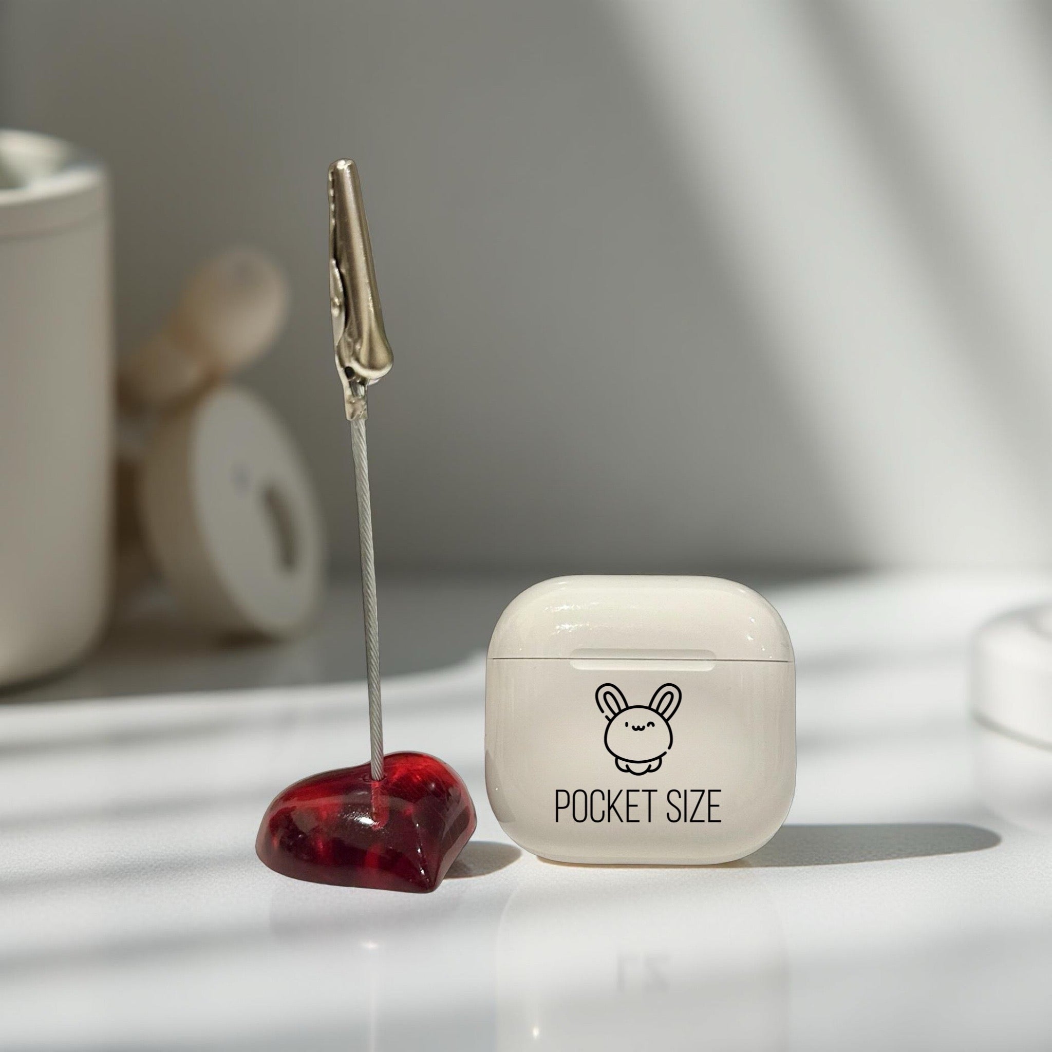 Memo Clip Holder Stand