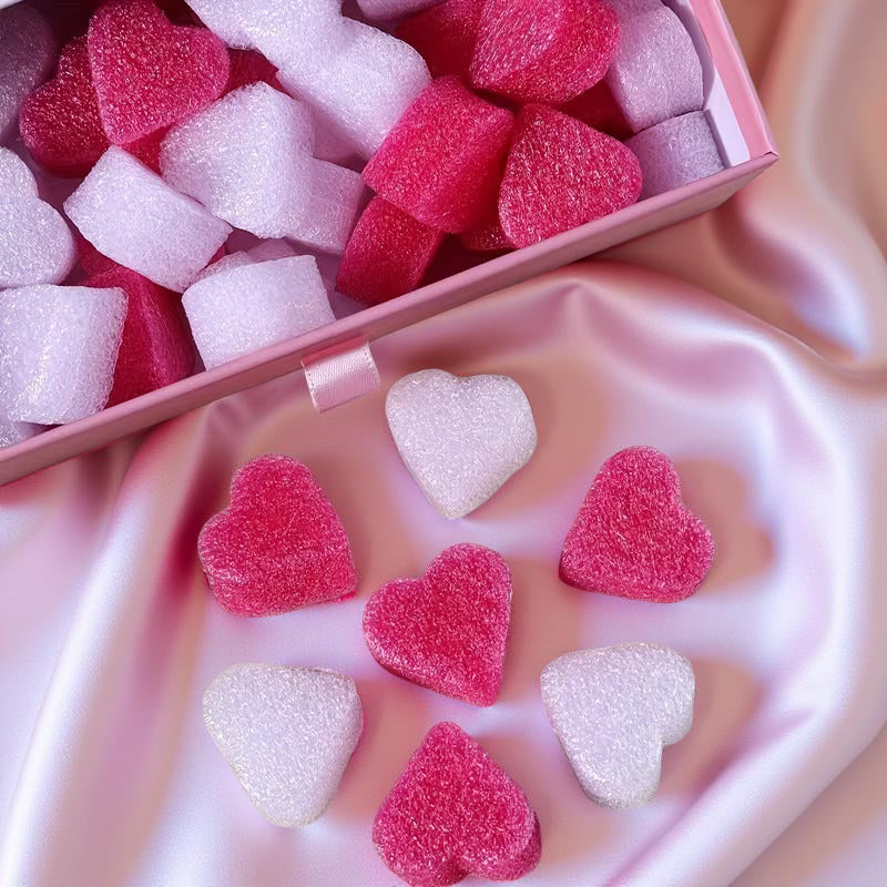 100 pcs Heart Shaped Decorative Fillers