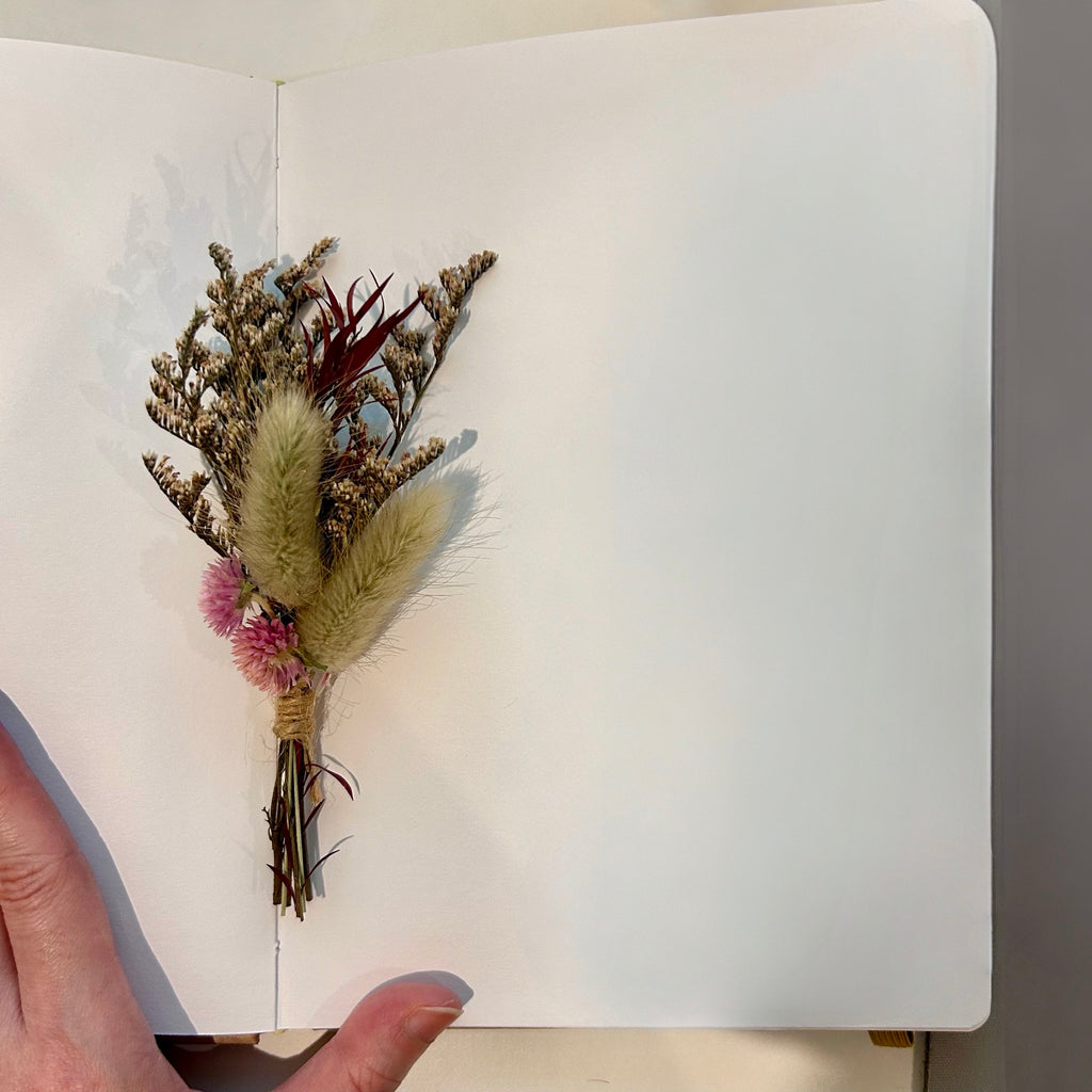 Artificial Rustic Dried Floral Bouquet