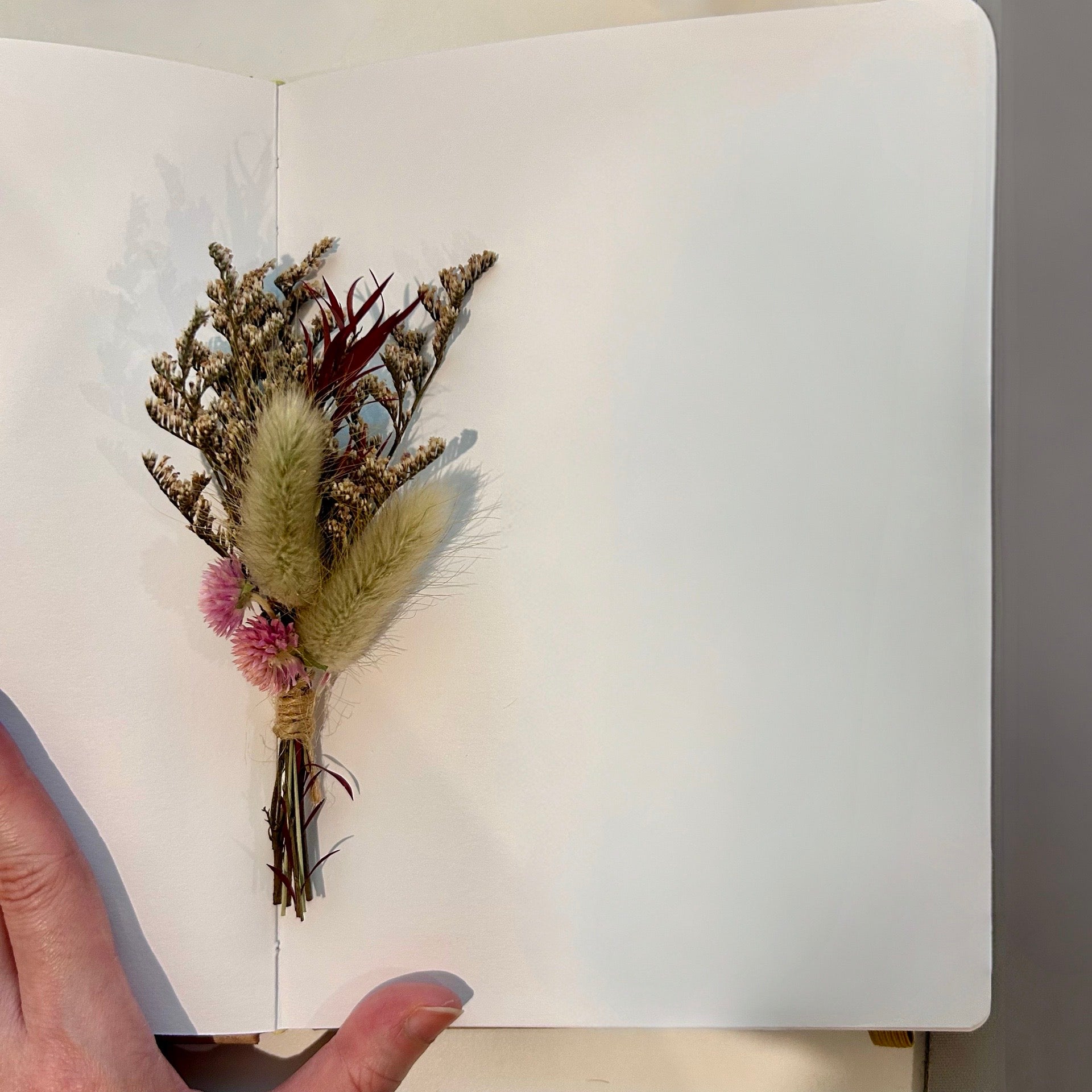Artificial Rustic Dried Floral Bouquet