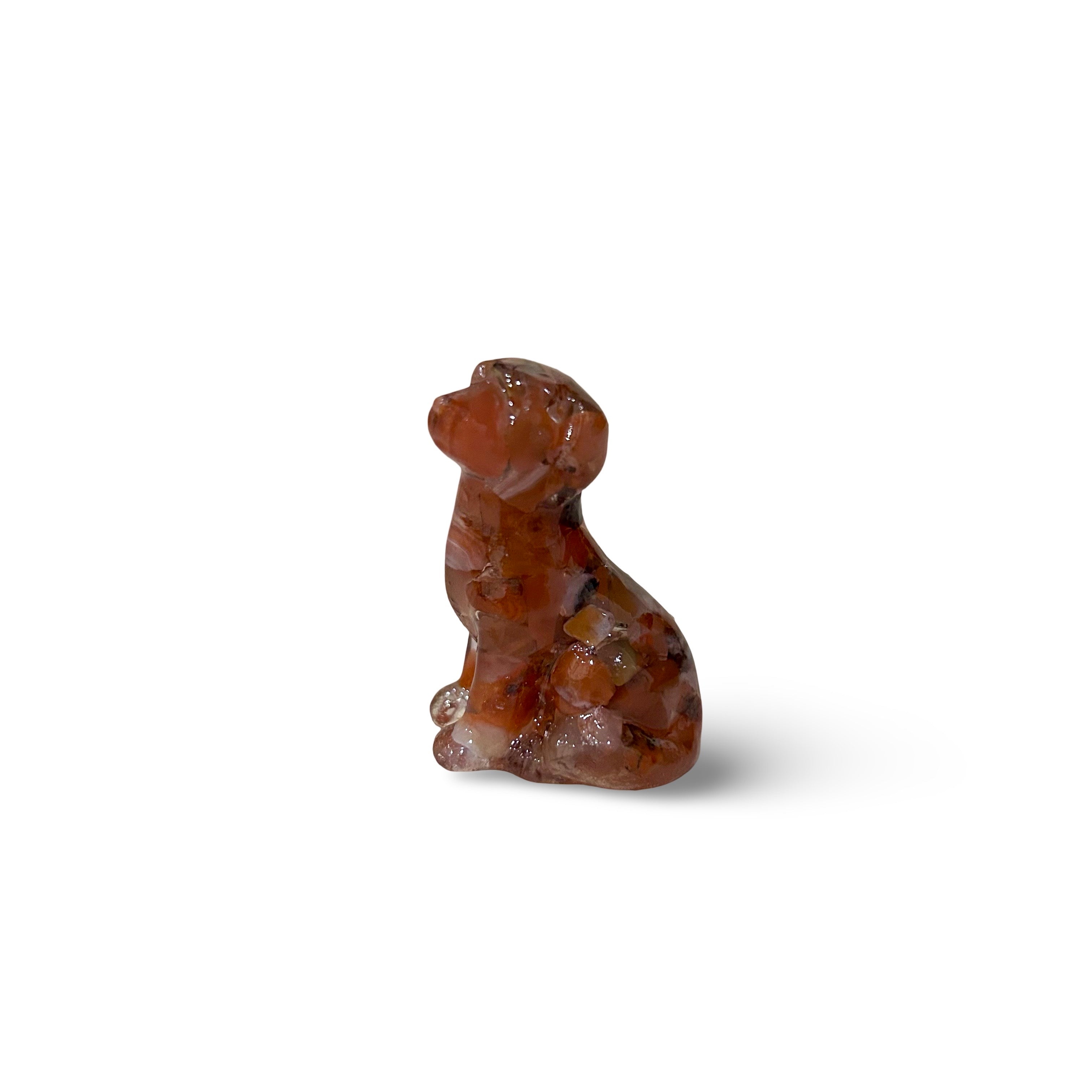 Sitting Dog Figurine