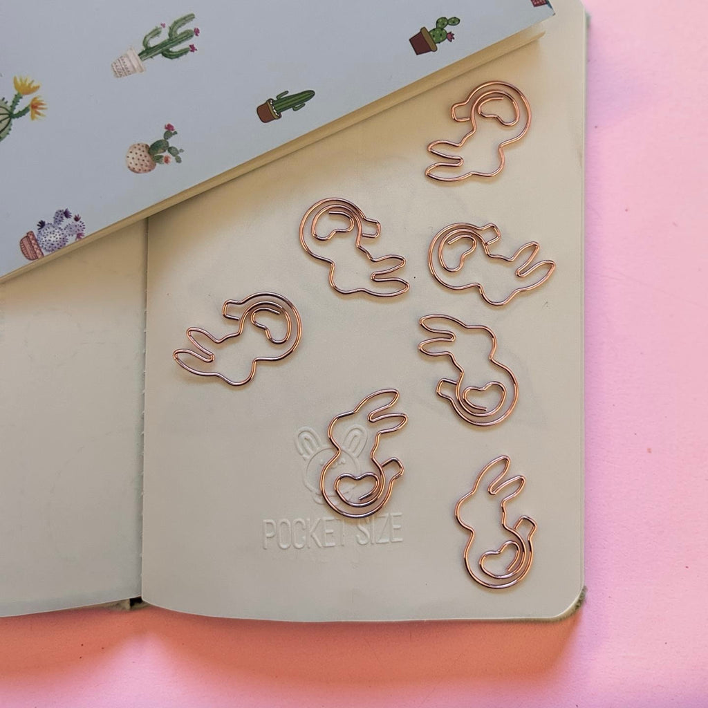 Bunny Shaped Metal Paper Clip
