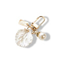 Seashell and Pearl Keyring