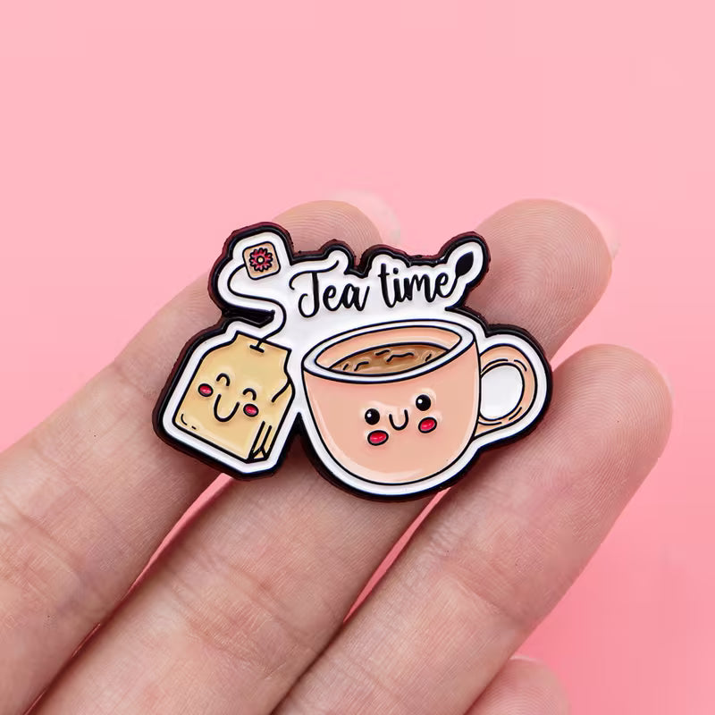 Tea Time Pin