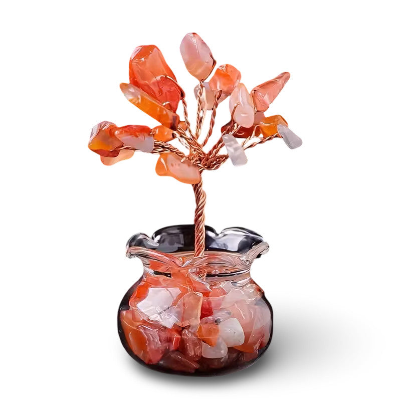Mini Crystal Tree Figurine