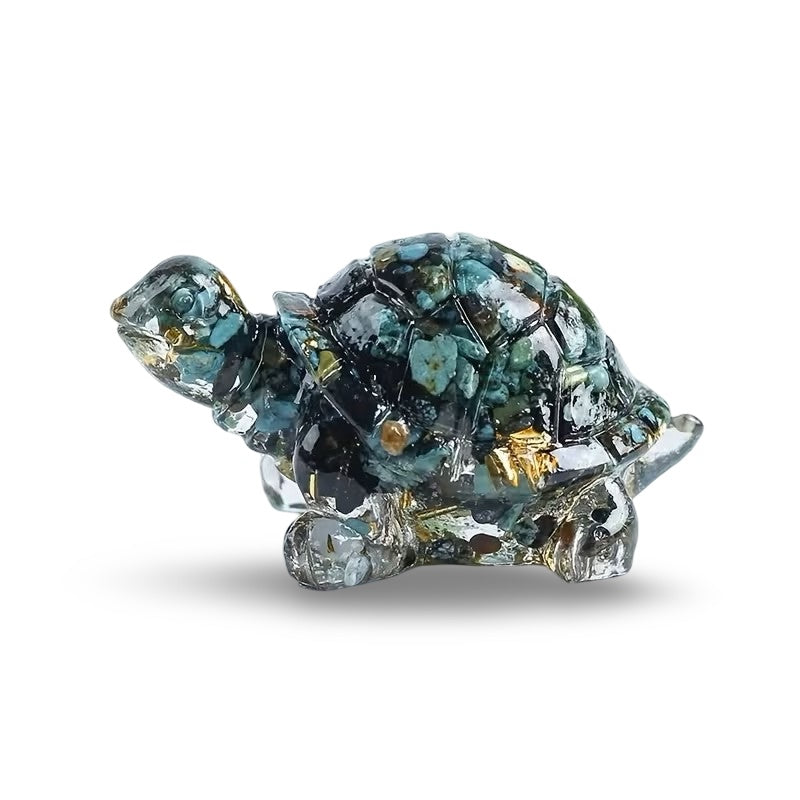 Natural Crystal Turtle Figurine