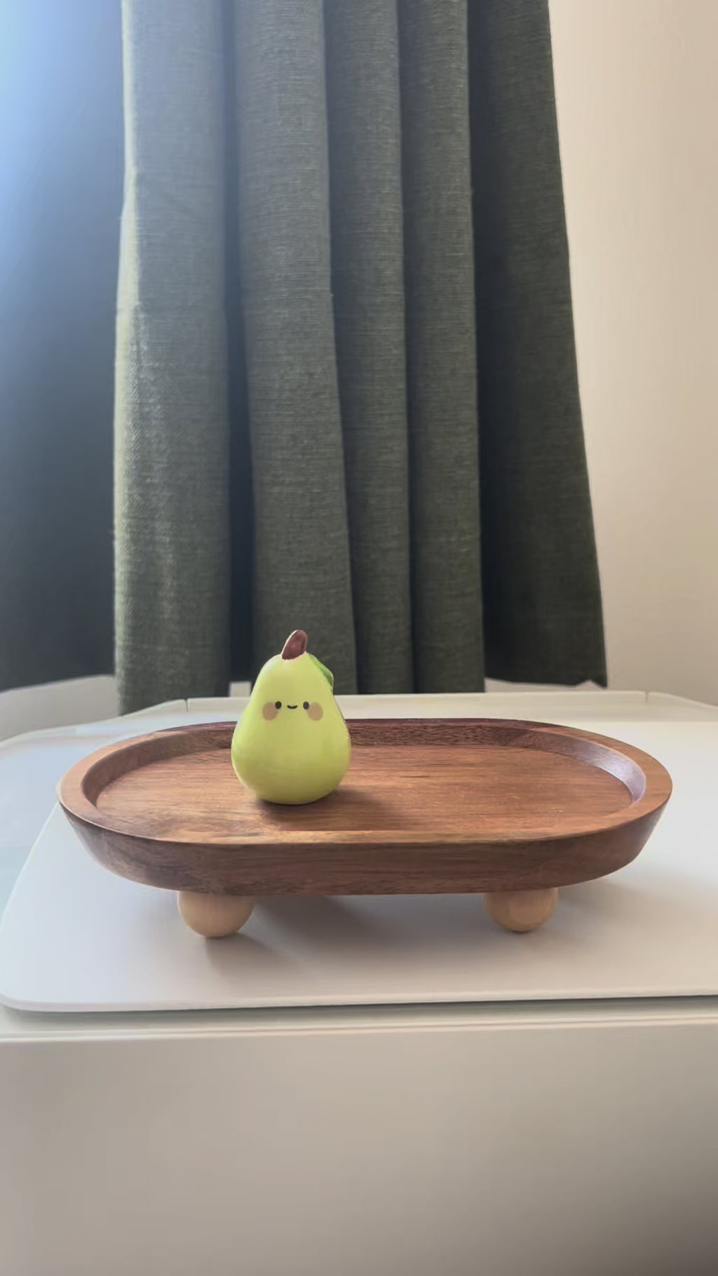 Ceramic Miniature Pear Pair